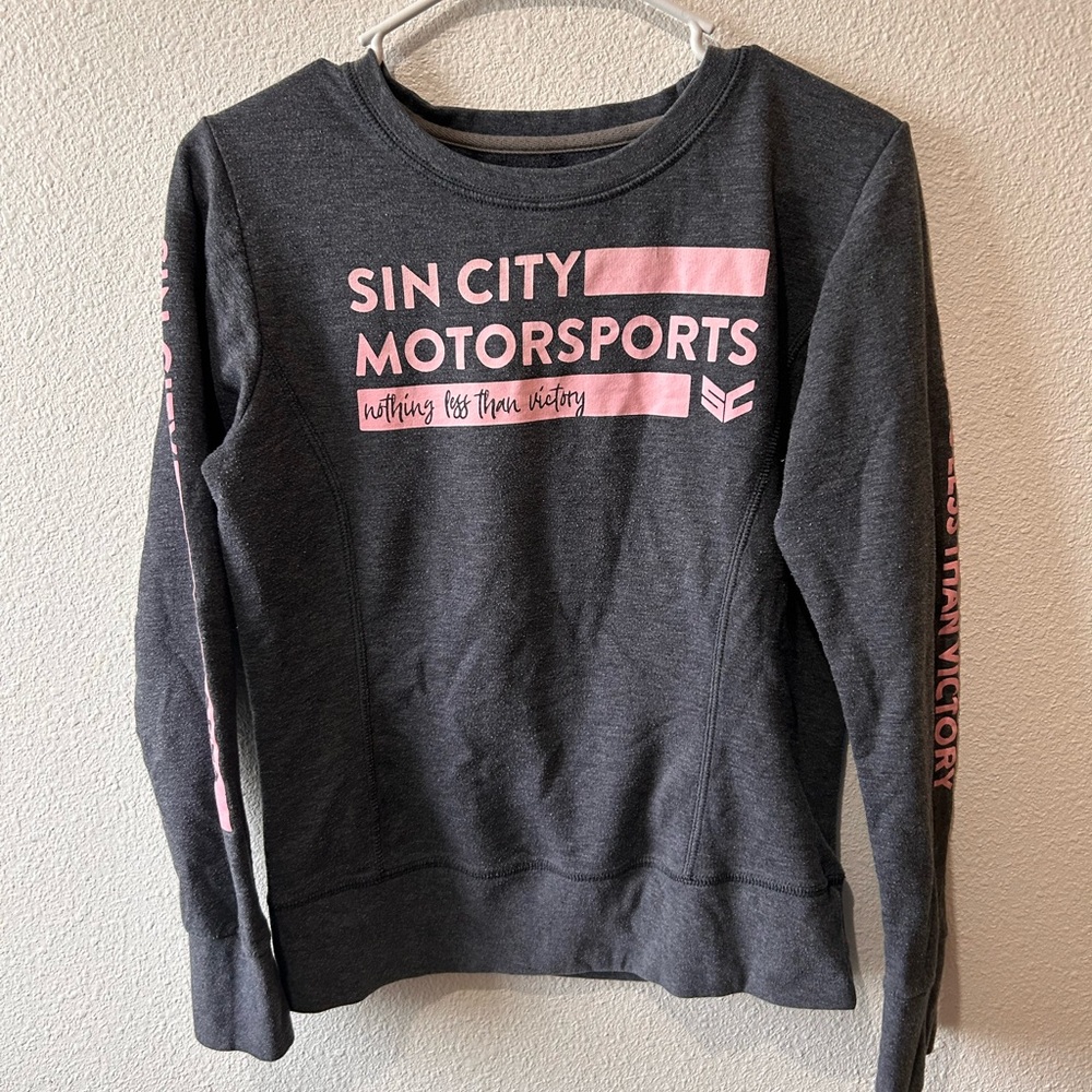 Anvil Charcoal Crewneck Sweatshirt